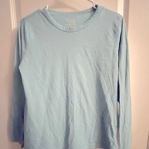 Light blue long sleeve shirt